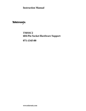 Tektronix TMSSC2 Instruction Manual