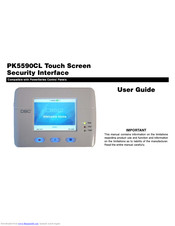 DSC PK5590CL User Manual