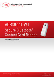ACS ACR3901T-W1 User Manual