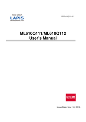 Lapis ML610Q111 User Manual