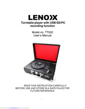 Lenoxx TT620 User Manual
