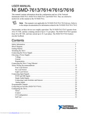 National Instruments NI SMD-7614 User Manual