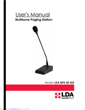 LDA MPS-8Z S02 User Manual