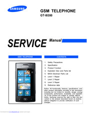 Samsung GT-I8350 Service Manual