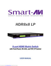 SMART-AVI HDR8x8 LP User Manual