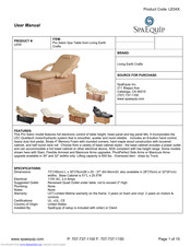 SpaEquip LE04 User Manual