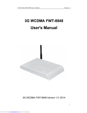 Etross 3G WCDMA FWT-8848 User Manual