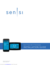 Sensi 1F95U-42WF, ST75 Installation Manual