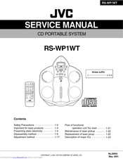 JVC RS-WP1WT Service Manual