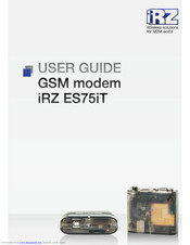 iRZ ES75iT User Manual