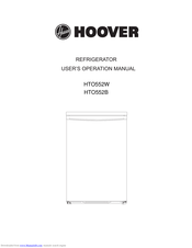 Hoover HTO552W User Manual