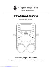The Singing Machine STVG890BTBW Instruction Manual