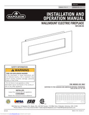 Napoleon NEFL50B-HD Installation And Operation Manual