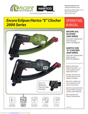 Encore 2000 series Operating Manual