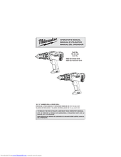 Milwaukee 0824-20 Operator's Manual