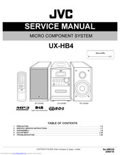 JVC CA-UXHB4 Service Manual