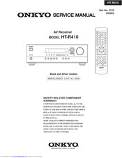 Onkyo HT-R410 Service Manual
