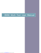BMW Multi Tool User Manual