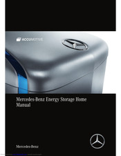 Mercedes-Benz Energy Storage Home Manual
