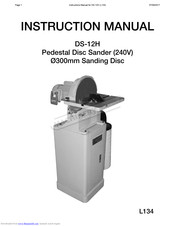 Hafco DS-12H Instruction Manual