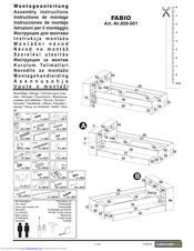 Furniturebox FABIO Assembly Instructions Manual