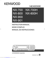 Kenwood NEXEDGE NX-800 series Instruction Manual