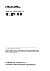Laserscale BL57-RE Instruction Manual