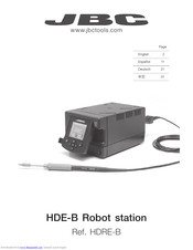 jbc HDRE-1B Manual