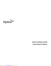 Hytera pd66x Owner's Manual