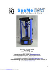 SeeMeCNC ERIS DELTA Manual