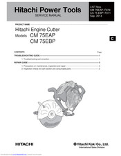 Hitachi CM 75EAP Service Manual