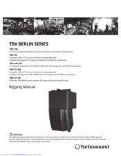 Turbosound TBV118L-AN Rigging Manual