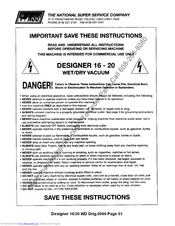 NSS Designer 20 Instruction Manual