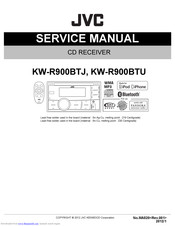 JVC KW-R900BTJ Service Manual