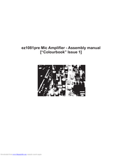 AML ez1081pre Assembly Manual