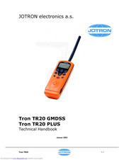 jotron Tron TR20 PLUS Technical Handbook
