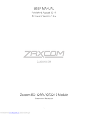 Zaxcom QRX212 User Manual