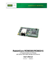 RabbitCore RCM3315 User Manual