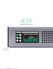 sonible d24 Owner's Manual