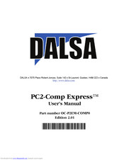 Dalsa PC2-Comp Express OC-P2EM-COMP0 User Manual