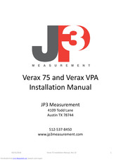 JP3 Verax VPA Installation Manual