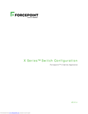 Forcepoint X Series Configuration