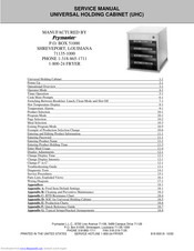 Frymaster Universal Holding Cabinet Service Manual
