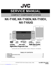 JVC NX-T10EV Service Manual