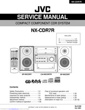 JVC NX-CDR7R Service Manual