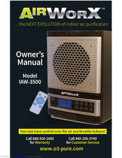AirWorX IAW-3500 Owner's Manual