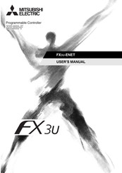 Mitsubishi Electric FX3U-ENET User Manual