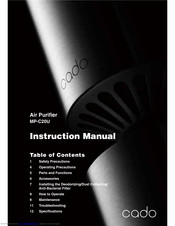 CADO MP-C20U Instruction Manual