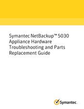 Symantec netbackup 5030 Troubleshooting Manual