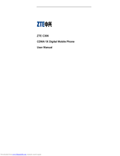 Zte C306 User Manual